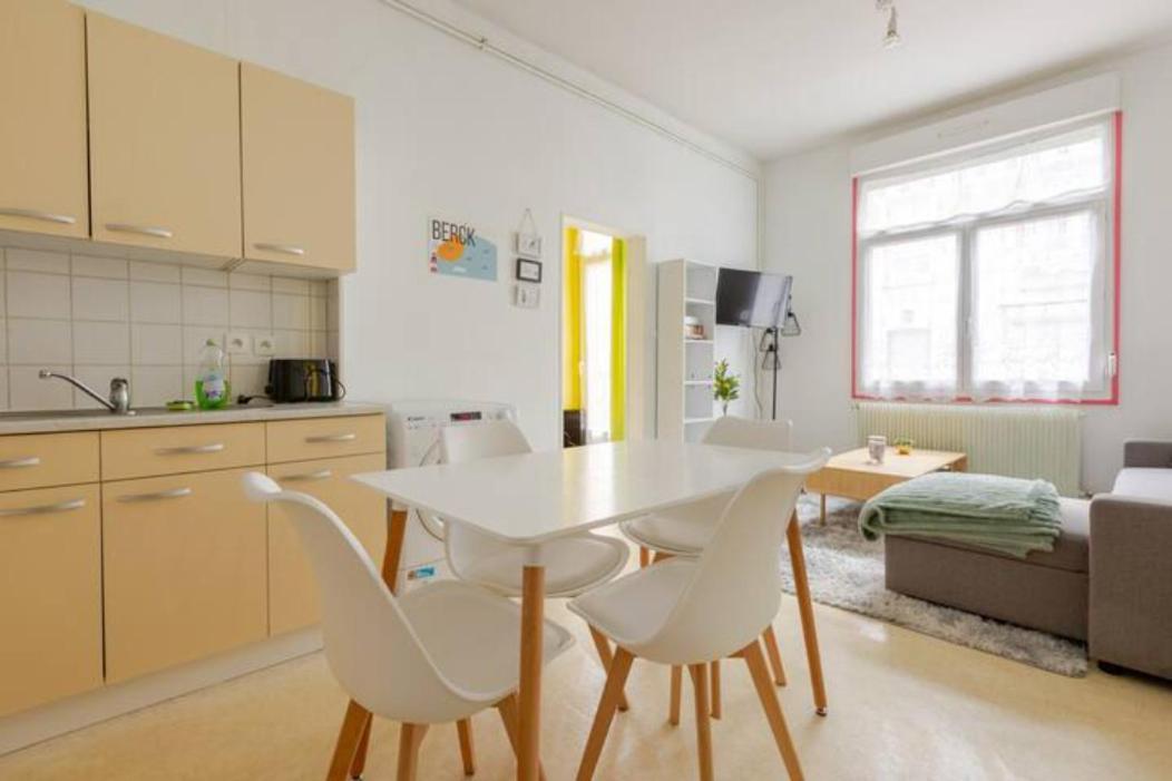 ++++ Central Charmant 70M2 Avec Balcon, Mer A 200 M Et Rue Pietonne A 300 M ++++ Berck エクステリア 写真